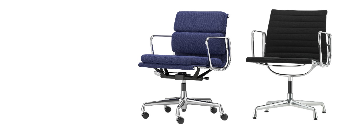 EA Group Eames Soft Pad / Alu Chair